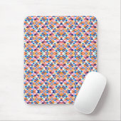 Farbiges geometrisches Muster Mauspad  (Mit Mouse)