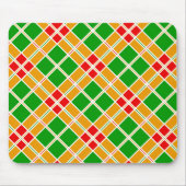 Farbiges geometrisches Muster Mousepad (Vorne)