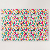 Farbiges geometrisches Muster Puzzle (Horizontal)