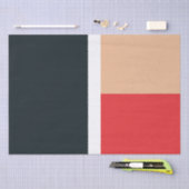 Farbiges geometrisches Muster Seidenpapier (Handwerk)