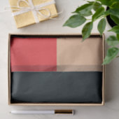 Farbiges geometrisches Muster Seidenpapier (Geschenk)