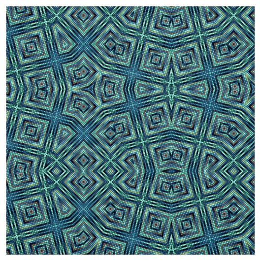 Farbiges geometrisches Muster Stoff (Muster)