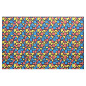 Farbiges geometrisches Muster Stoff (Fat Quarter (45,7 x 55,9 cm))