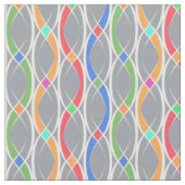 Farbiges geometrisches Muster. Stoff (Nahaufnahme)