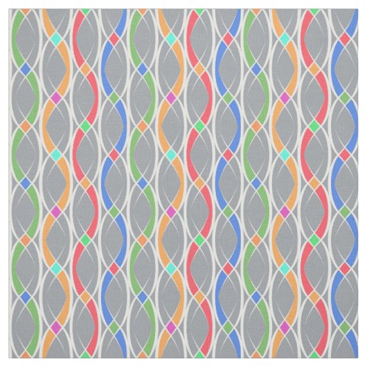 Farbiges geometrisches Muster. Stoff (Muster)