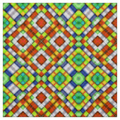 Farbiges geometrisches Muster Stoff (Muster)