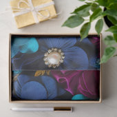 Farbiges Gewebe aus Blumengewebe, Tissue Seidenpapier (Geschenk)