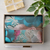 Farbiges Gewebe aus Blumengewebe, Tissue Seidenpapier (Geschenk)