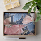 Farbiges Gewebe aus Blumengewebe, Tissue Seidenpapier (Geschenk)