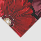 Farbiges Gewebe aus Blumengewebe, Tissue Seidenpapier (Ausschnitt)