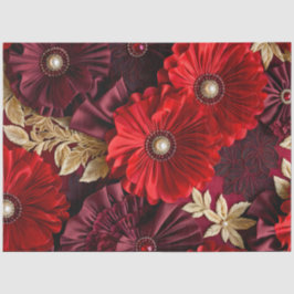 Farbiges Gewebe aus Blumengewebe, Tissue Seidenpapier