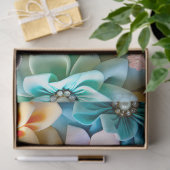 Farbiges Gewebe aus Blumengewebe, Tissue Seidenpapier (Geschenk)