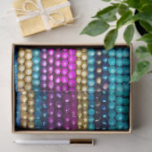 Farbiges Gewebe aus Perlmutt Seidenpapier (Geschenk)
