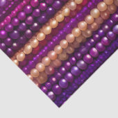 Farbiges Gewebe aus Perlmutt Seidenpapier (Ausschnitt)