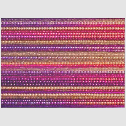 Farbiges Gewebe aus Perlmutt Seidenpapier (Vorderseite)