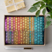 Farbiges Gewebe aus Perlmutt Seidenpapier (Geschenk)
