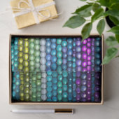 Farbiges Gewebe aus Perlmutt Seidenpapier (Geschenk)