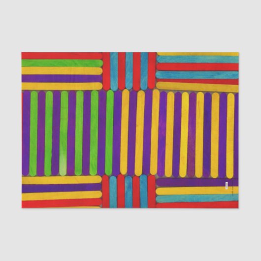 Farbiges Gewebe Seidenpapier (Vorderseite)