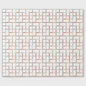 Farbiges Gitter mit negativem Platzmid, Mod inspir Geschenkpapier (Flach)