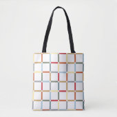 Farbiges Gitter mit negativem Platzmid, Mod inspir Tasche (Vorderseite)