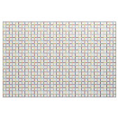 Farbiges Gitter mit negativem Raumanbogen Stoff (Yard (91,4 cm))