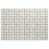 Farbiges Gitter mit negativem Raumanbogen Stoff (Fat Quarter (45,7 x 55,9 cm))