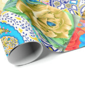 Farbiges Glas nahtlose Textur mit Muster, Färbung Geschenkpapier (Rolleneckpunkt)