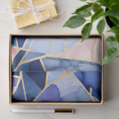 Farbiges Glasmosaikkunstpapier Seidenpapier (Geschenk)