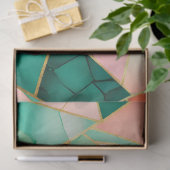 Farbiges Glasmosaikkunstpapier Seidenpapier (Geschenk)