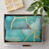 Farbiges Glasmosaikkunstpapier Seidenpapier (Geschenk)