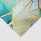 Farbiges Glasmosaikkunstpapier Seidenpapier (Ausschnitt)
