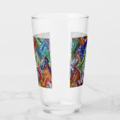 Farbiges Glasmuster #90 - Glas (Links)