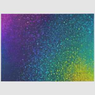 Farbiges Glitzer Kunstpapier Seidenpapier