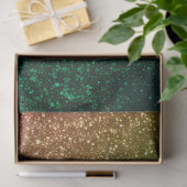 Farbiges Glitzer Kunstpapier Seidenpapier (Geschenk)