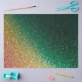 Farbiges Glitzer Kunstpapier Seidenpapier (Basteln)