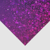 Farbiges Glitzer Kunstpapier Seidenpapier (Ausschnitt)