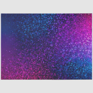 Farbiges Glitzer Kunstpapier Seidenpapier