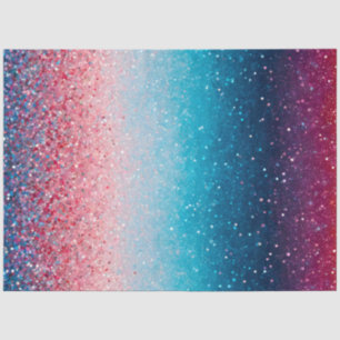 Farbiges Glitzer Kunstpapier Seidenpapier