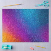 Farbiges Glitzer Kunstpapier Seidenpapier (Basteln)