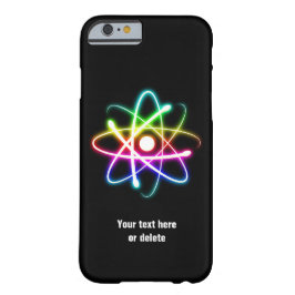 Farbiges Glow Atom Symbol Case-Mate iPhone Hülle