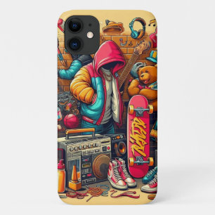 Farbiges Graffiti-Design Case-Mate iPhone Hülle