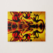 Farbiges Graffiti-Muster Puzzle (Horizontal)