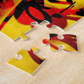 Farbiges Graffiti-Muster Puzzle (Seite)