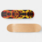 Farbiges Graffiti-Muster Skateboard (Horizontal)