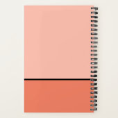 Farbiges Graffiti Pferd für Reitfreunde Notizblock (Rückseite)