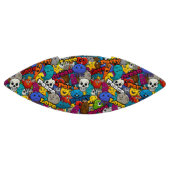 Farbiges Graffiti-Zeichen-Muster Football (Panel)