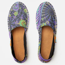 Farbiges Groovy Boho Hippie Funky Abstrakt Fraktal