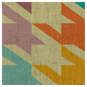 Farbiges Hahnentrittmuster Nahtloses Muster Stoff (Nahaufnahme)