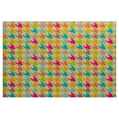 Farbiges Hahnentrittmuster Nahtloses Muster Stoff (Yard (91,4 cm))