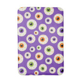 Farbiges Halloween-Eyeballs-Muster Badematte (Vorderseite Vertikal)
